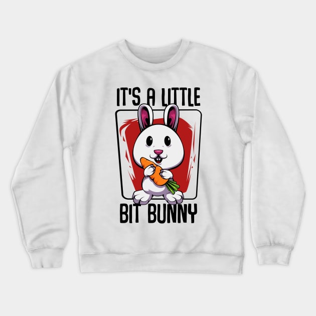 Bunny Carrot Crewneck Sweatshirt by Lumio Gifts